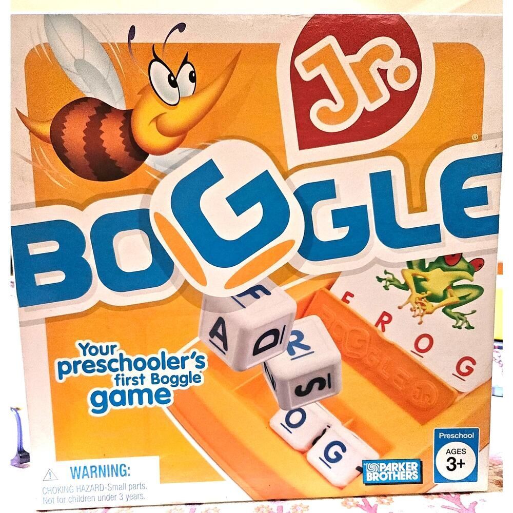 Boggle Jr. Game for Preschoolers